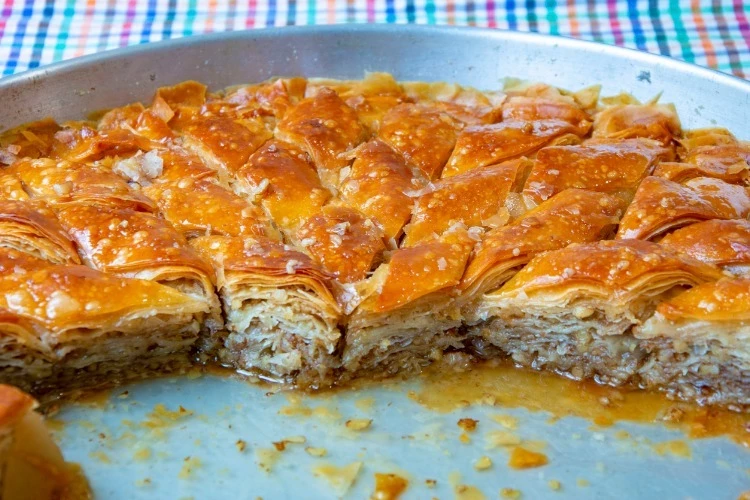 Baklava tarifi - yapım aşamaları